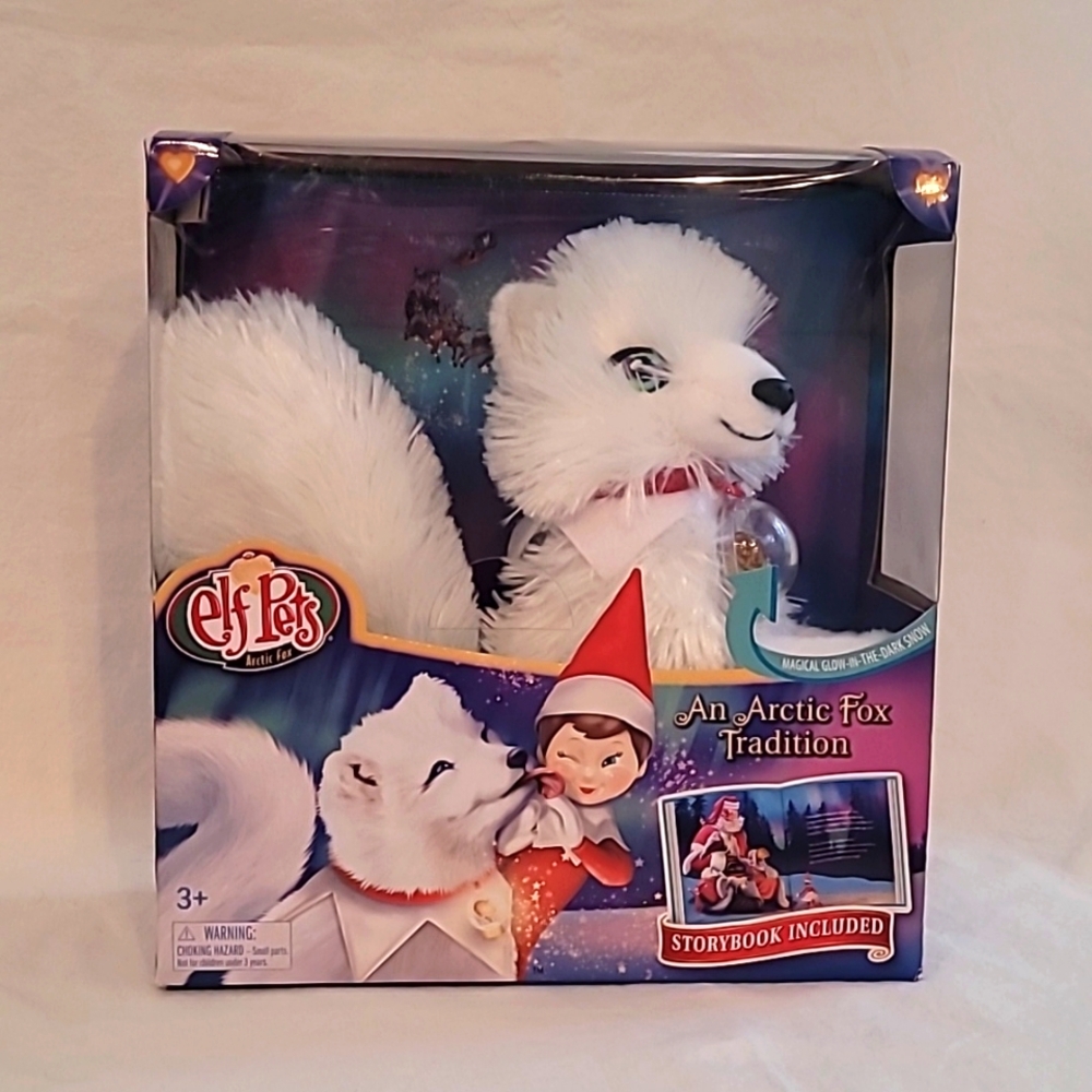 Elf Pets Arctic Fox w/Storybook
